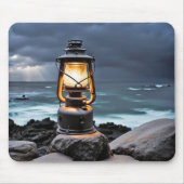 Ocean Lantern On Rocks Muismat (Voorkant)
