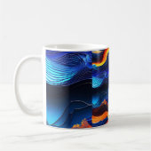 Ocean Lava "Aquaflame" Koffiemok (Links)