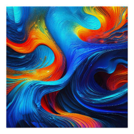 Ocean Lava "Astralsurge" Perfect Poster