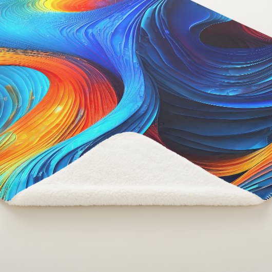 Ocean Lava "Astralsurge" Sherpa Deken (3/4)