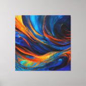 Ocean Lava "Astralswirl" Canvas Afdruk (Voorkant)