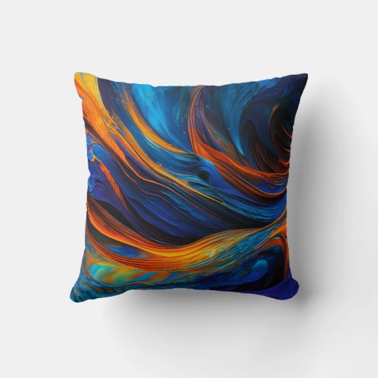 Ocean Lava "Astralswirl" Kussen (Achterkant)