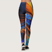 Ocean Lava "Astralswirl" Leggings (Achterkant)