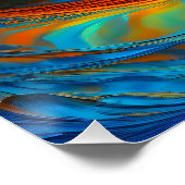 Ocean Lava "Astralswirl" Perfect Poster (Hoek)