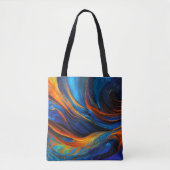 Ocean Lava "Astralswirl" Tote Bag (Voorkant)
