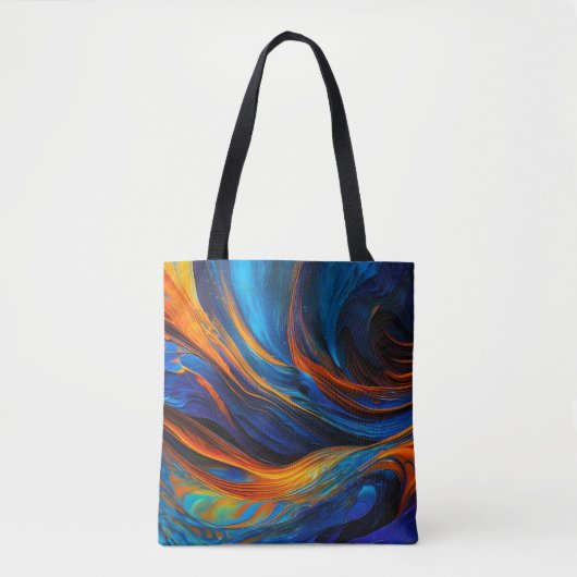 Ocean Lava "Astralswirl" Tote Bag (Voorkant)