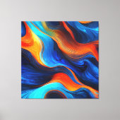 Ocean Lava "Oceanforge" Canvas Afdruk (Voorkant)