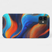 Ocean Lava "Oceanforge" Case-Mate iPhone Case (Achterkant (horizontaal))