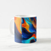 Ocean Lava "Oceanforge" Koffiemok (Voorkant links)