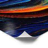 Ocean Lava "Pyroquatic" Perfect Poster (Hoek)