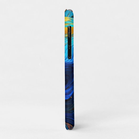 Ocean Lava "Tempestial" Case-Mate iPhone Case (Achterkant/links)