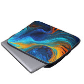 Ocean Lava "Tempestial" Laptop Sleeve (Voorkant onderkant)