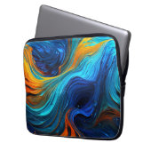 Ocean Lava "Tempestial" Laptop Sleeve (Voorkant Links)