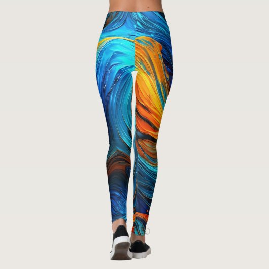 Ocean Lava "Tempestial" Leggings (Achterkant)