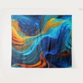 Ocean Lava "Tempestial" Wandkleed (Voorkant (horizontaal))