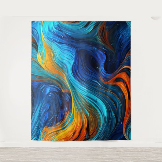 Ocean Lava "Tempestial" Wandkleed (Voorkant)