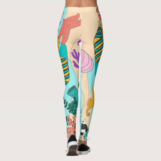 Ocean Leggings (Achterkant)