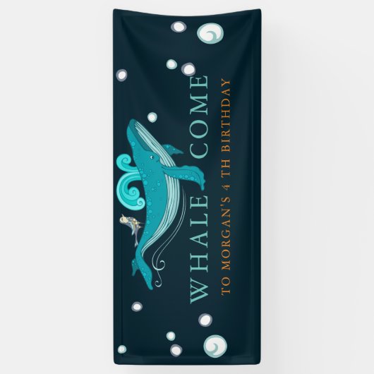 Ocean Life | Birthday Banner (Verticaal)