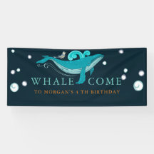 Ocean Life | Birthday Banner