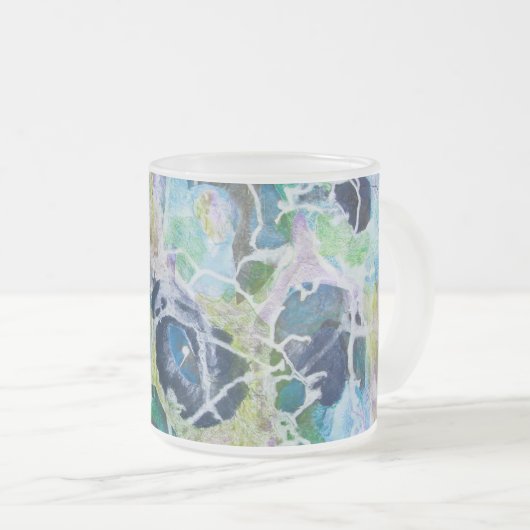 Ocean life blue green mok (Voorkant rechts)