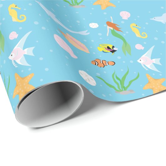 Ocean Life Cadeaupapier (Rol Hoek)