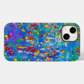 Ocean Life Case-Mate iPhone Case (Achterkant (horizontaal))