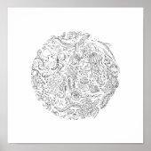 Ocean Life | Decoratief Poster (Voorkant)