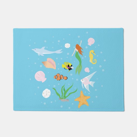 Ocean Life Deurmat (Voorkant)