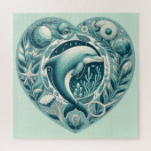 Ocean Life Dolphin Legpuzzel (Verticaal)