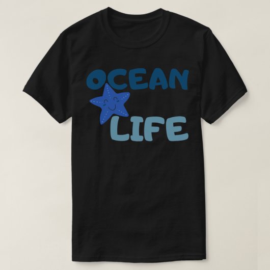 Ocean Life Fun Summer Beach Sand Surf Design T-shirt (Design voorkant)