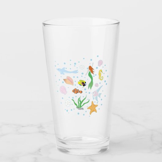 Ocean Life Glas (Voorkant)