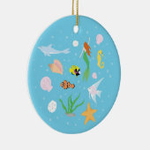 Ocean Life Keramisch Ornament (Rechts)