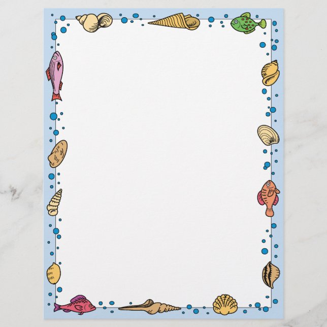 Ocean Life Letterhead (Voorkant)