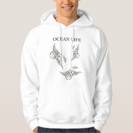 OCEAN LIFE manta-rays Hoodie