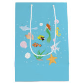 Ocean Life Medium Cadeauzakje (Achterkant)