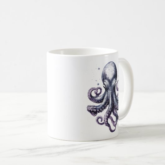 Ocean Life Octopus Mok (Voorkant rechts)