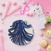 Ocean life octopus papieren bordje (Feest)