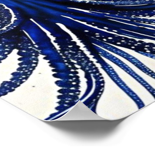 Ocean life octopus poster (Hoek)