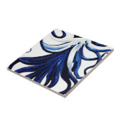 Ocean life octopus Square Tegeltje (Zijkant)