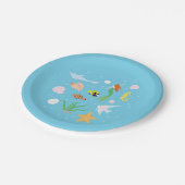 Ocean Life Papieren Bordje (Gekanteld)