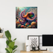 Ocean Life Poster (Thuiskantoor)