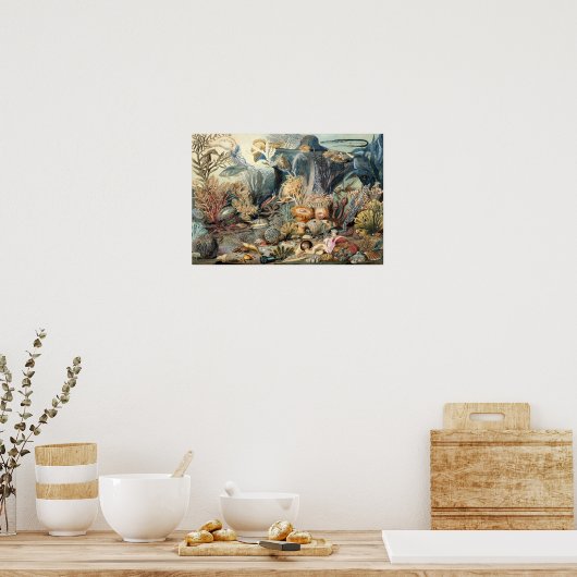 Ocean Life Poster (Keuken)