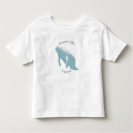 Ocean Life Squad® Manatee Design voor Ocean Lovers Kinder Shirts
