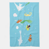 Ocean Life Theedoek (Verticaal)