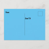 Ocean Life Water Turtle Briefkaart (Achterkant)