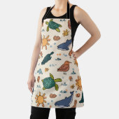 Ocean Light All-Over Print Apron Gift Schort (Insitu)