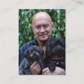 Ocean Lighthouse foto gedenkkaart Visitekaartje (Achterkant)