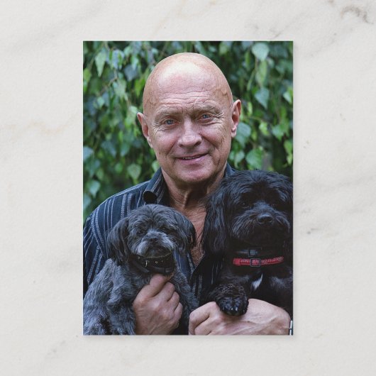 Ocean Lighthouse foto gedenkkaart Visitekaartje (Achterkant)