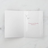 Ocean Lighthouse in venster waterverf Name Day Kaart (Binnen)