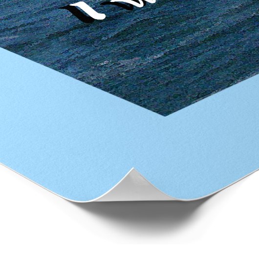 Ocean Lighthouse Isaiah 41:10 Afdruk Poster (Hoek)